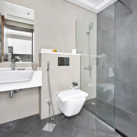 Silkhaus Beautiful Studio In Art Gardens With Pool Access Dubai Exterior photo