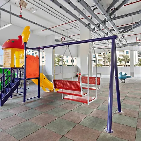 Silkhaus Beautiful Studio In Art Gardens With Pool Access Dubai Exterior photo